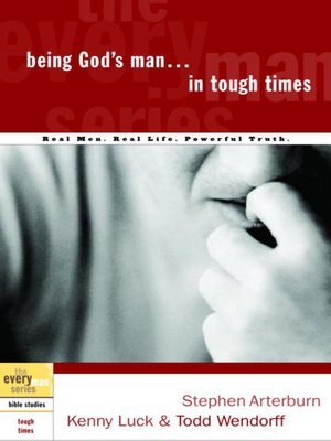 cover image of Being God's Man in Tough Times